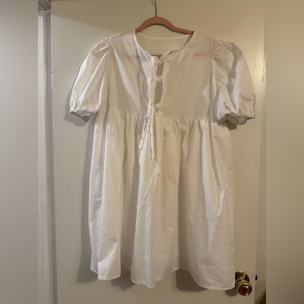 White dress
